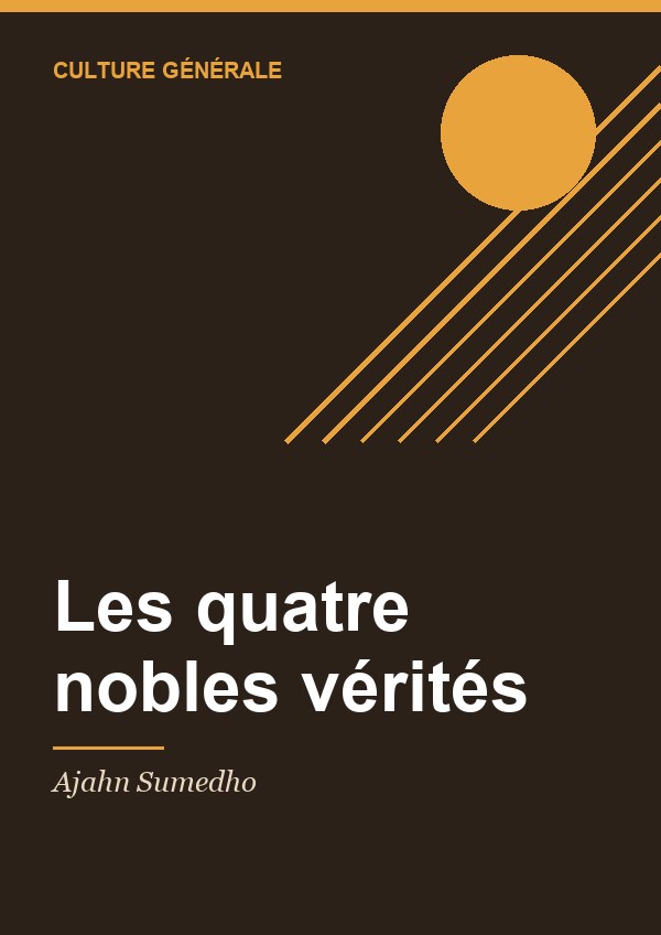 Couverture de Les quatre nobles vérités