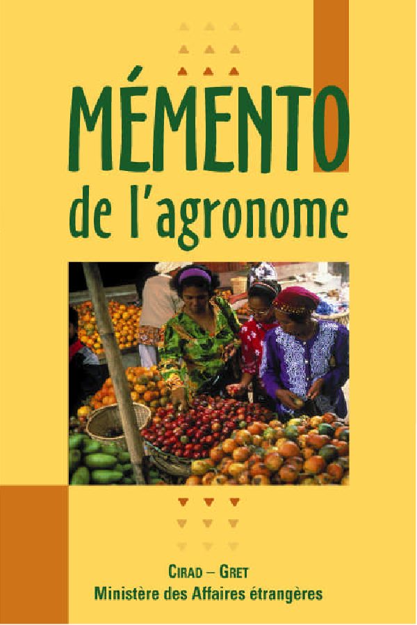 Mémento de l'agronome (CIRAD)