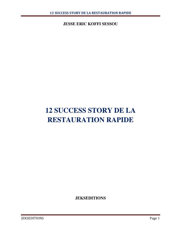 Couverture de Restauration rapide