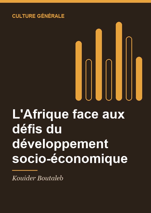Couverture de L'Afrique face aux défis du développement socio-économique