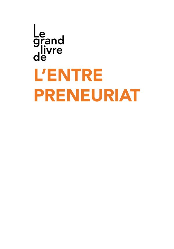 Couverture de Le grand livres de l entrepreunariat