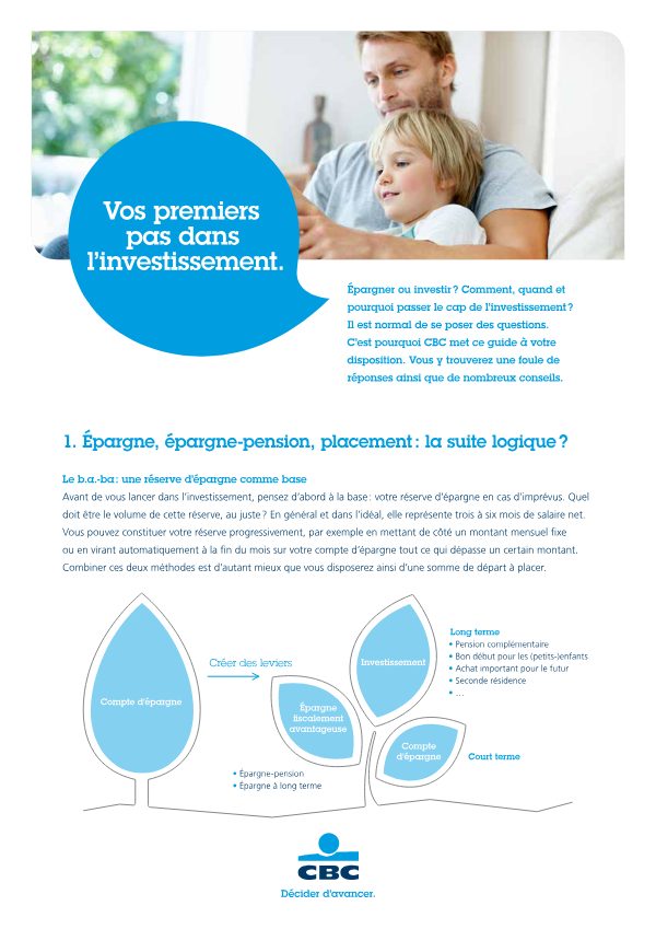 Couverture de Vos premiers pas dans l'investissement