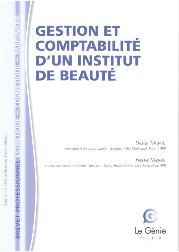 Gestion et comptabilité d'un institut de beauté