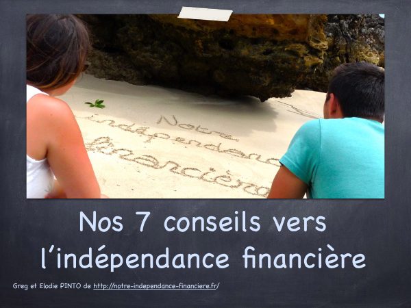 Couverture de 7 conseils vers l'indépendance financière