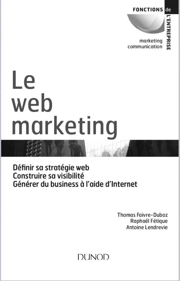Couverture de Le web marketing