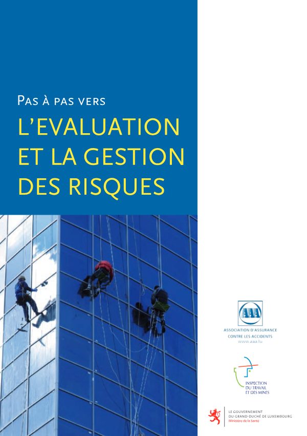 Couverture de L'évaluation des risques en entreprise