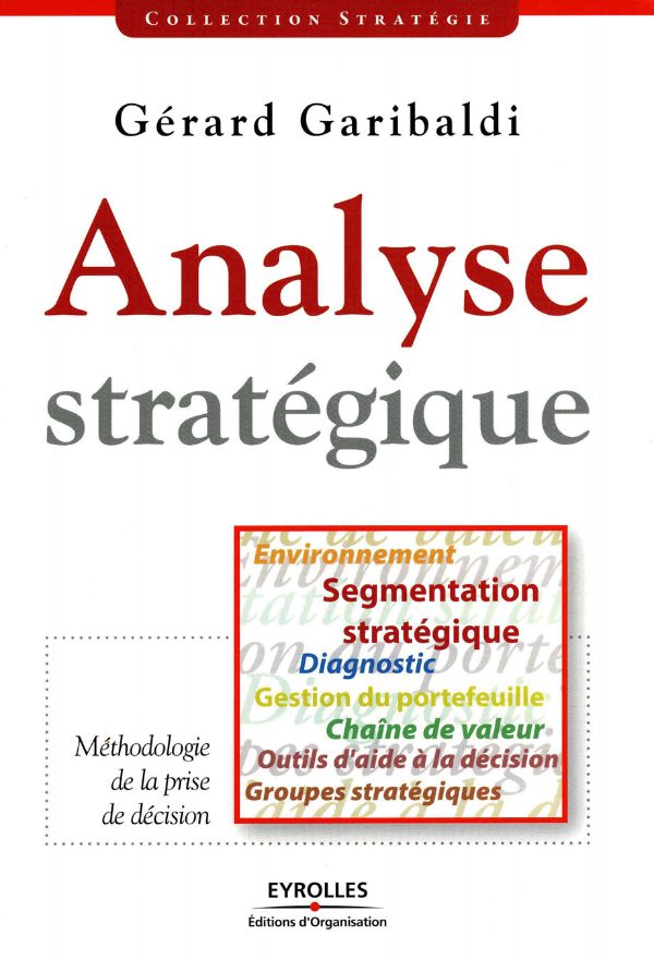 Couverture de L'analyse stratégique