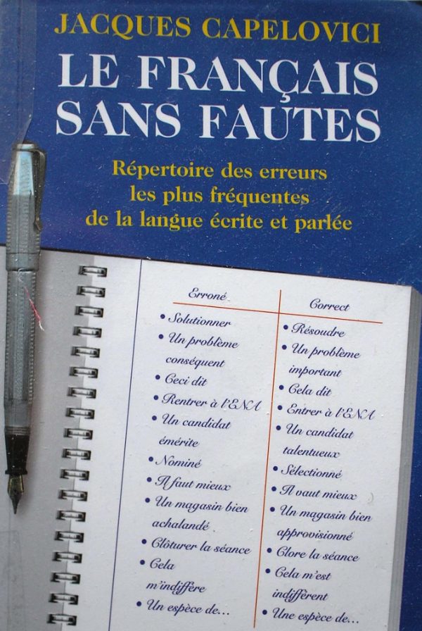 Le français sans faute