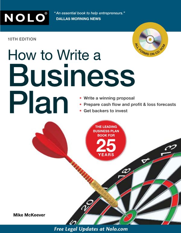 Couverture de How to Write a Business Plan (en anglais)