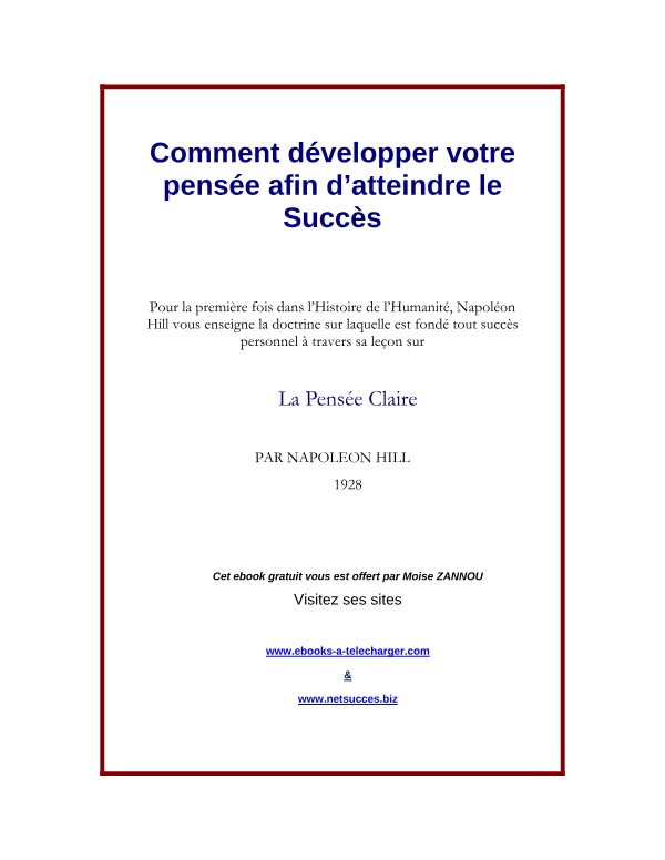Pensées de succès