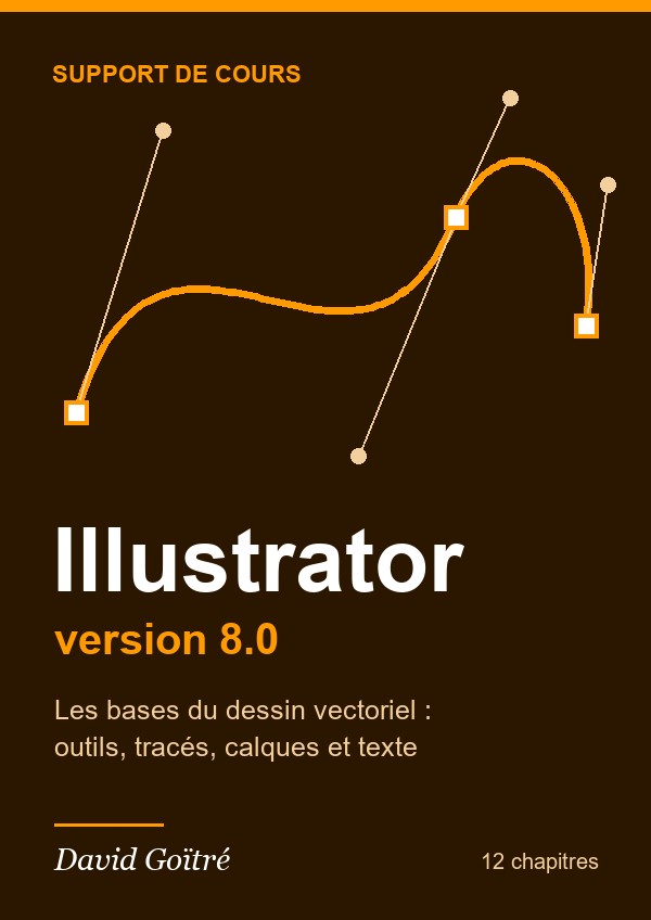 Couverture de Adobe Illustrator 8.0 : support de cours