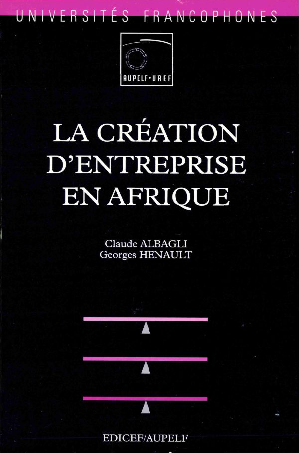 Couverture de La création d'entreprise en Afrique