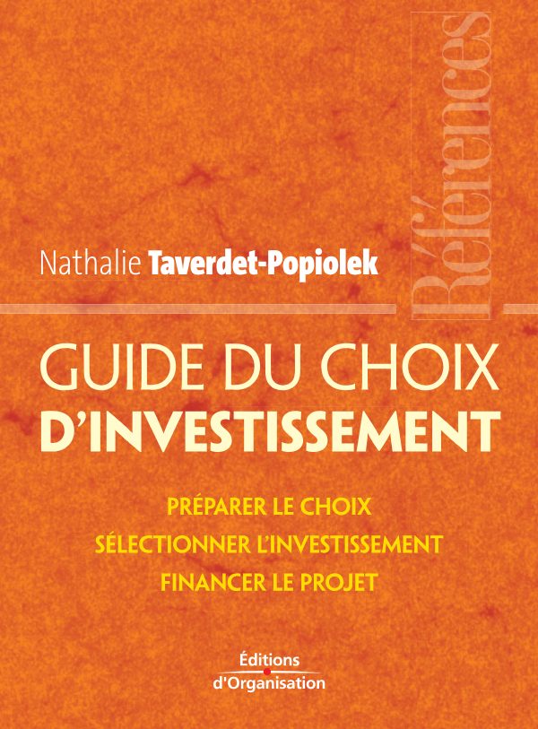 Couverture de Guide du choix d investissement