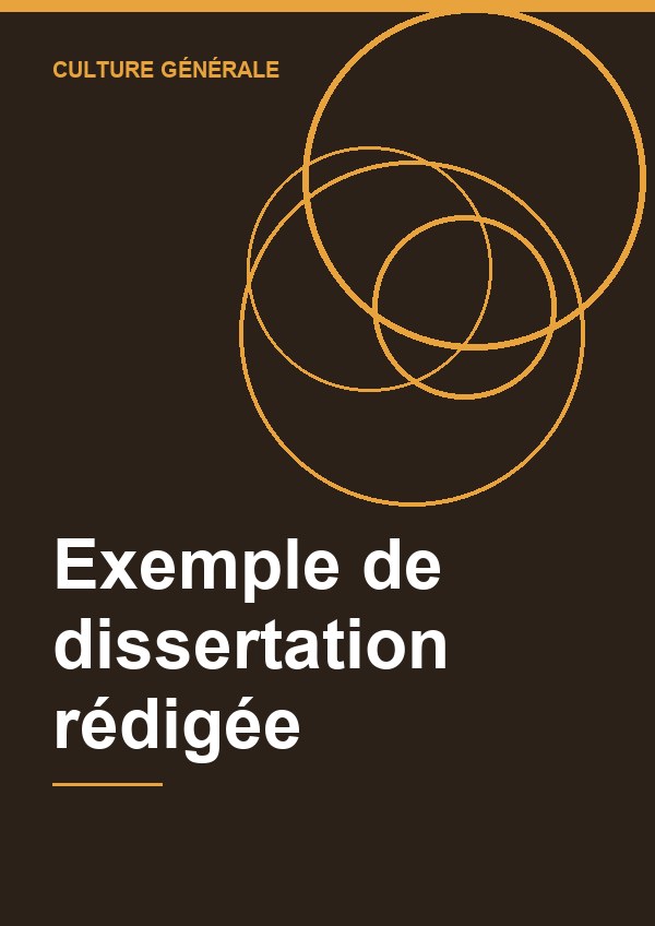 Couverture de Exemple de dissertation rédigée