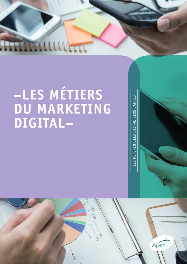 Couverture de Les metier du marketing digitae