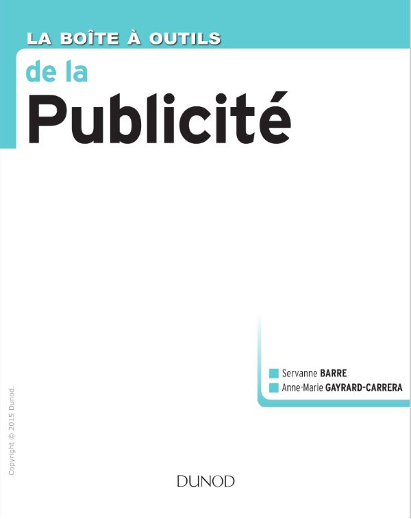 Couverture de Boite a outil de la pub