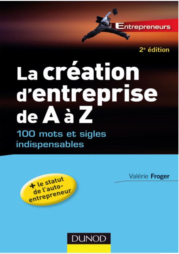 Couverture de Creation entreprise de A a Z